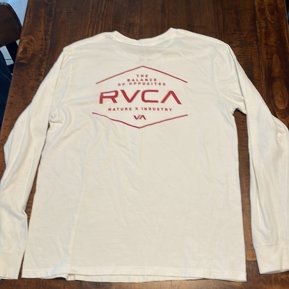 Rvca Long Sleeve T Shirt Size Medium - Picture 3 of 5